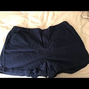 Navy Forever 21 Shorts